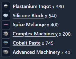 MMOJUGG Dune Awakening Large Ore Refinery Details View of Item Function and Use